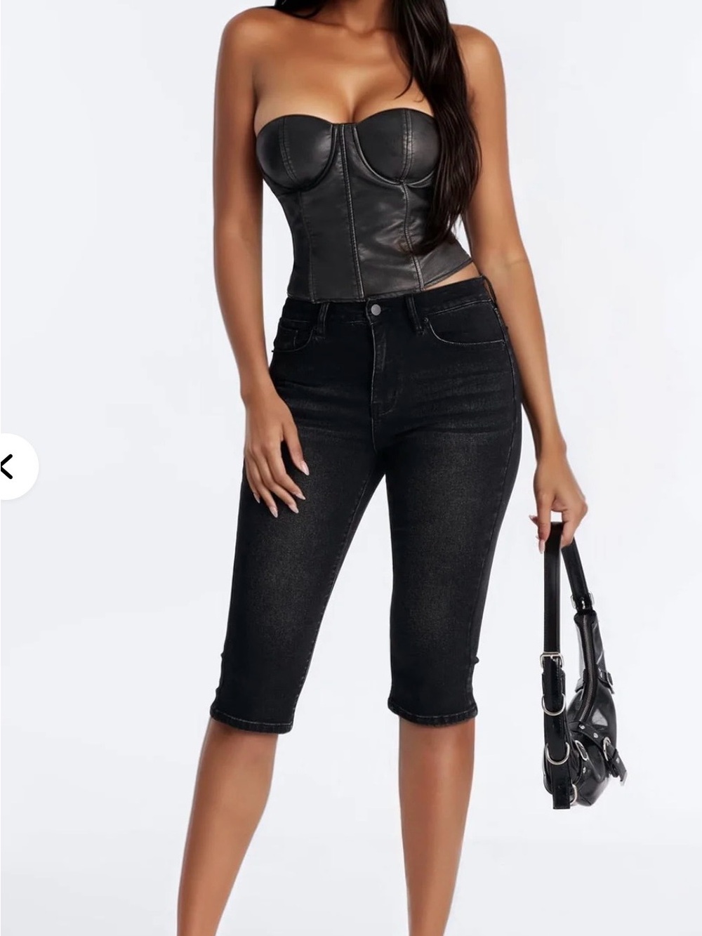 Fashion Nova San Diego Skinny Capri Jeans